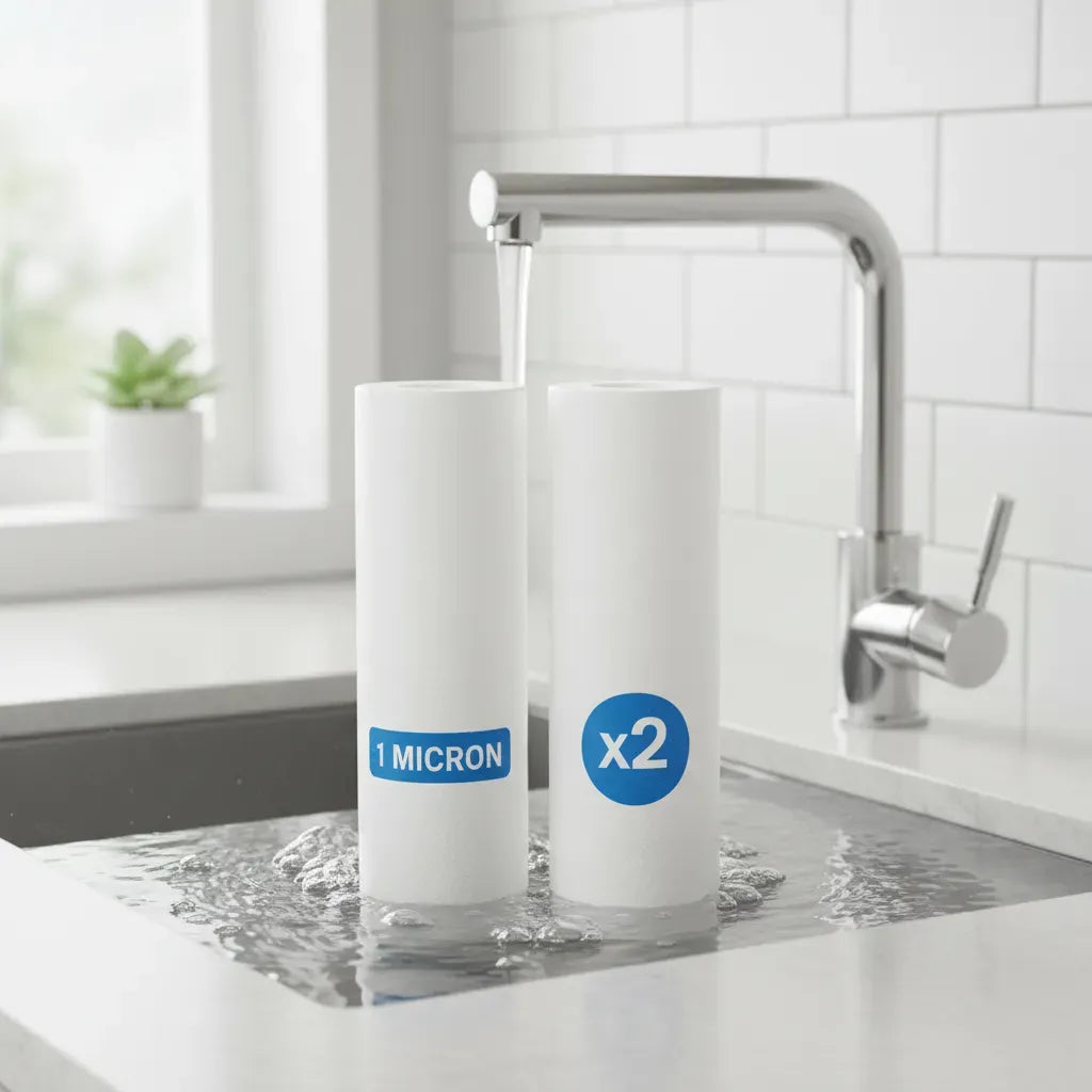 Repuesto Filtro Sedimentos Particulas Agua Cartucho Genérico
