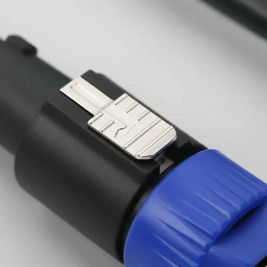 10 Conectores Ficha Speakon 4 Contactos Para Cable Bafle