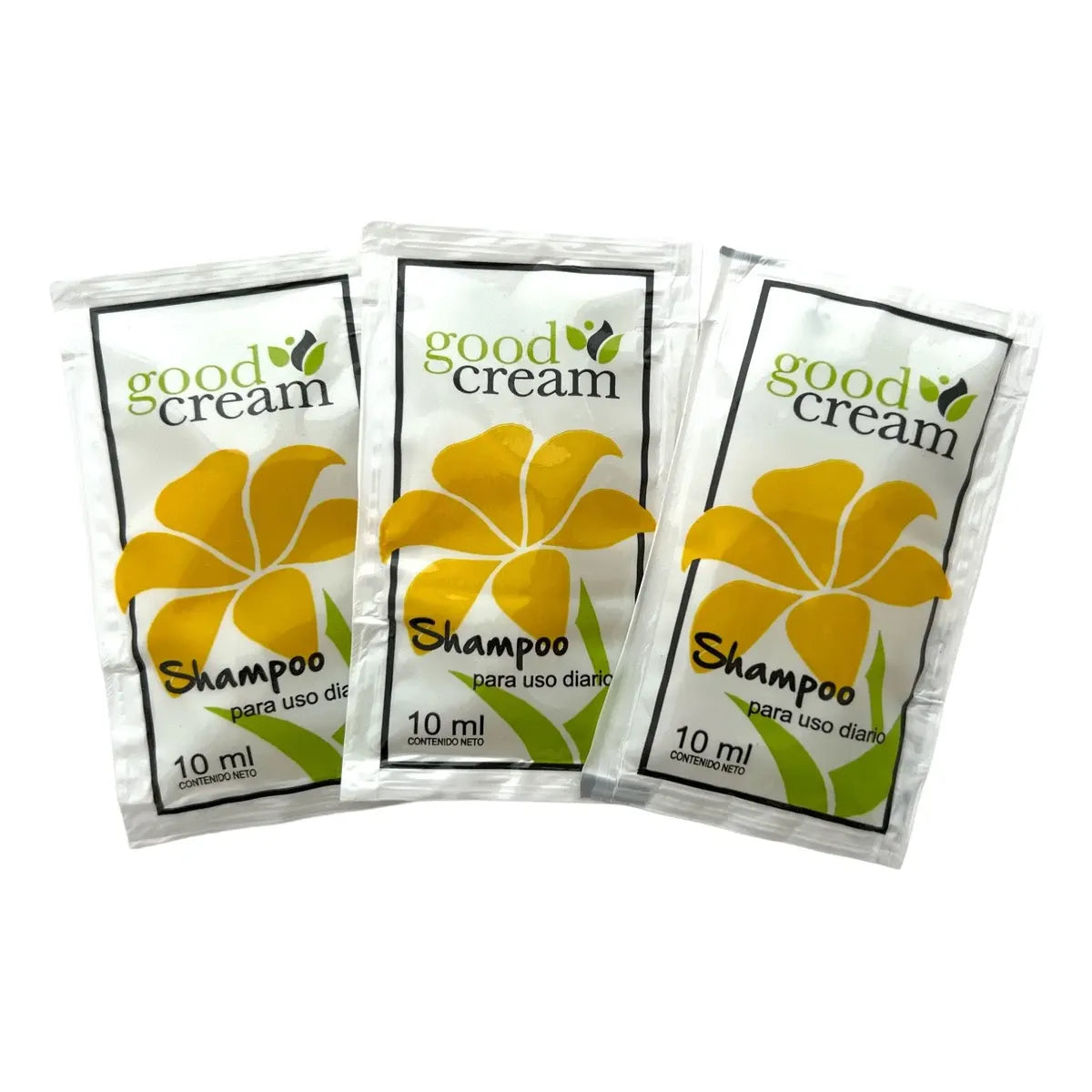 Shampoo Good Cream Hotelero Sachet 10ml | Pack X 100u Hotel