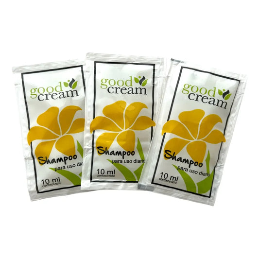 Shampoo Good Cream Hotelero Sachet 10ml | Pack X 100u Hotel
