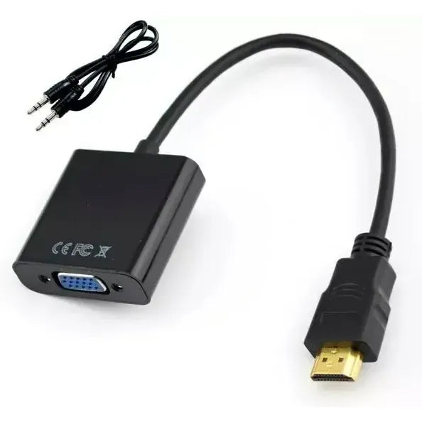 Cable Adaptador Elemax HDMI A VGA Negro 1080p 60Hz Xbox Series S