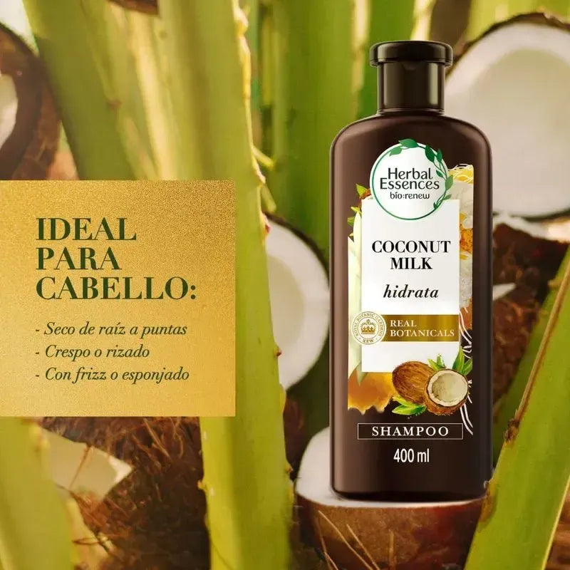 Shampoo Herbal Essences Bio:renew Coconut Milk, 400ml