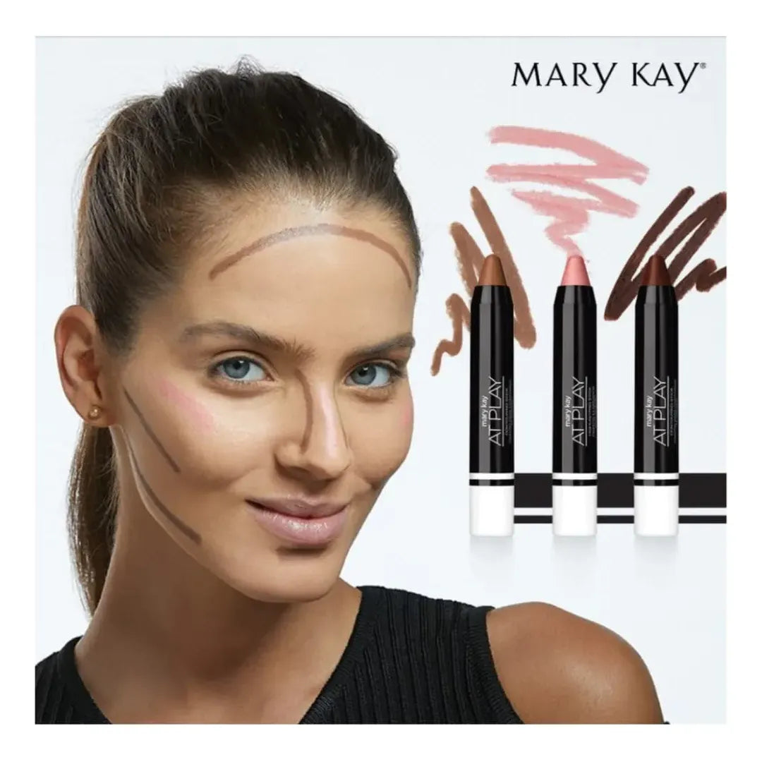 Crayon De Contorno Para Rostro Mary Kay At Play. 3 Tonos