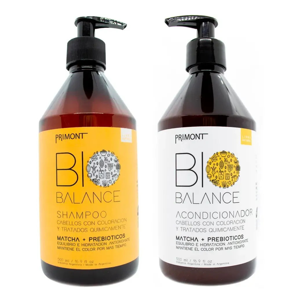 Primont Bio Balance Shampoo + Acondicionador Vegano Teñido
