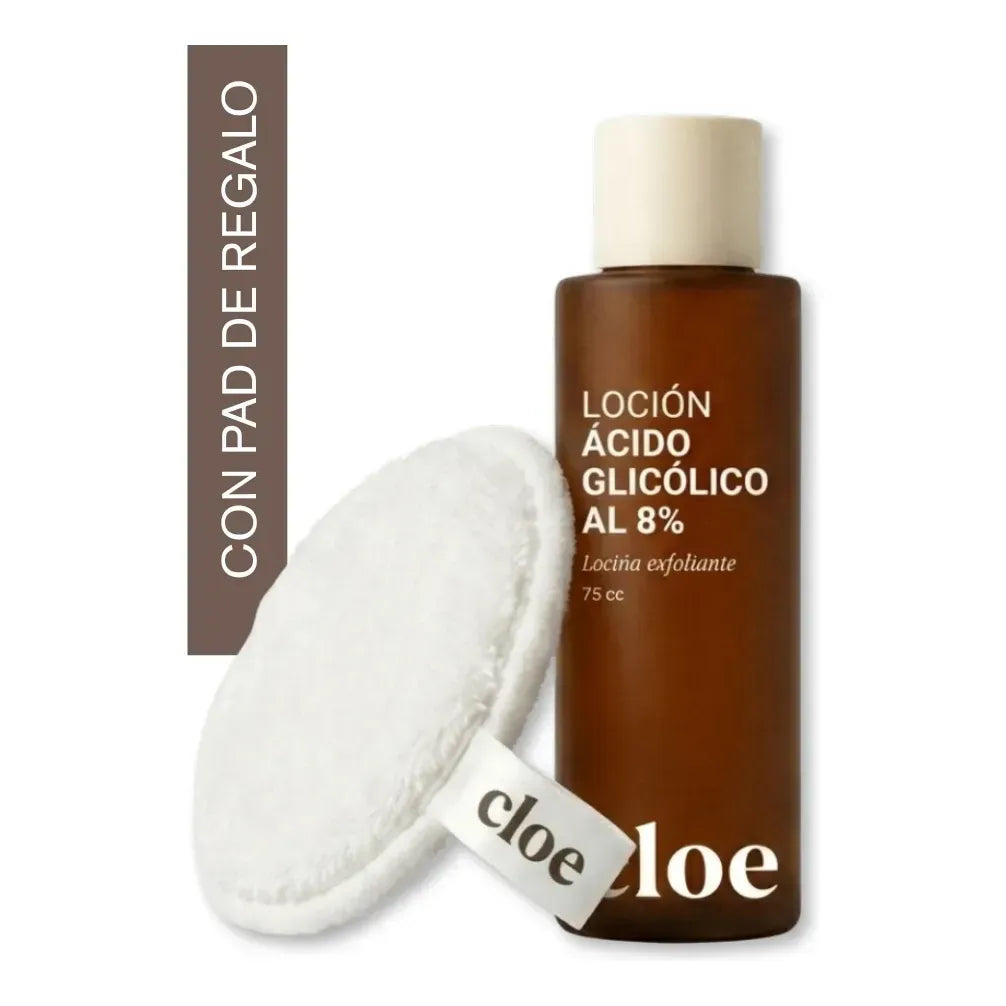 Loción Exfoliante Antimancha Con Ácido Glicólico Cloe 75 Ml