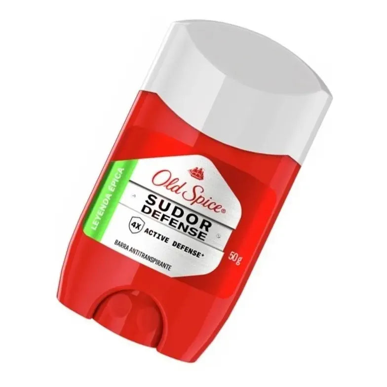 Old Spice Sudor Defense Leyenda Épica Barra Antitranspirante
