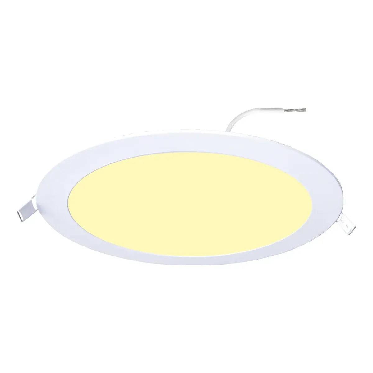 Panel Plafon Embutir Interior 18W Fria LIBERCAM REF-18 Redondo Luz Blanca