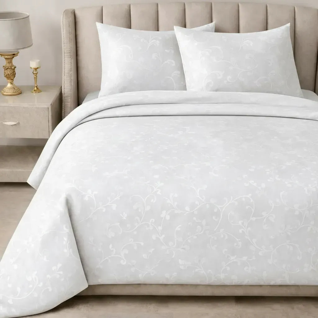 Juego De Sabanas King Size Hotel Linea Dobby 2x2+35 Cm