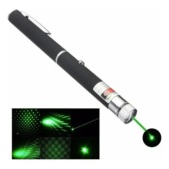 Puntero Láser Verde Green Laser 7 Km GP-20 532nm Efecto Lluvia