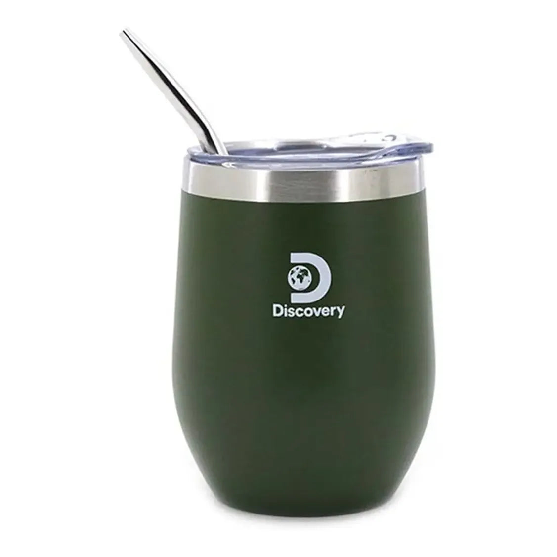 Mate Acero Inoxidalbe Termico Con Tapa Bombilla Discovery