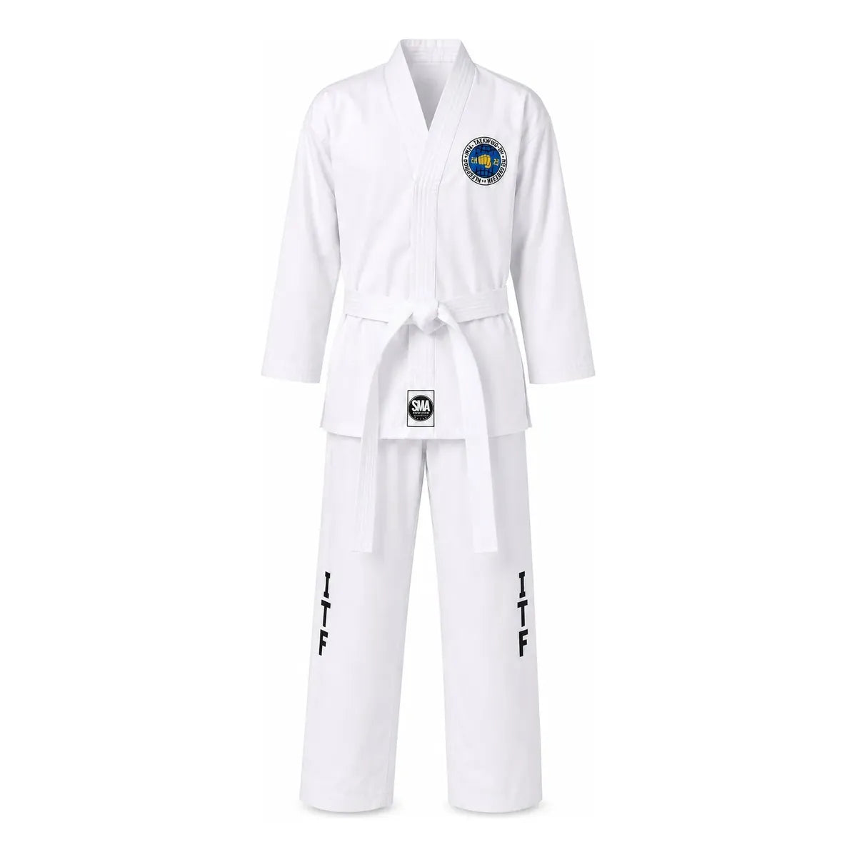 Dobok Taekwondo Itf Sooyang Uniforme Traje Talles Medianos