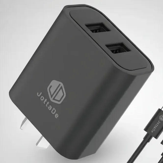 Cargador De Pared Jd T-24 Cable Usb Tipo C Negro Carga Rápida 1.20 Mts Para Motorola Samsung Xiaomi Compatible iPhone 15 16 17 Air Pro Max