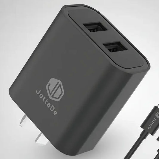 Cargador De Pared Jd T-24 Cable Usb Tipo C Negro Carga Rápida 1.20 Mts Para Motorola Samsung Xiaomi Compatible iPhone 15 16 17 Air Pro Max