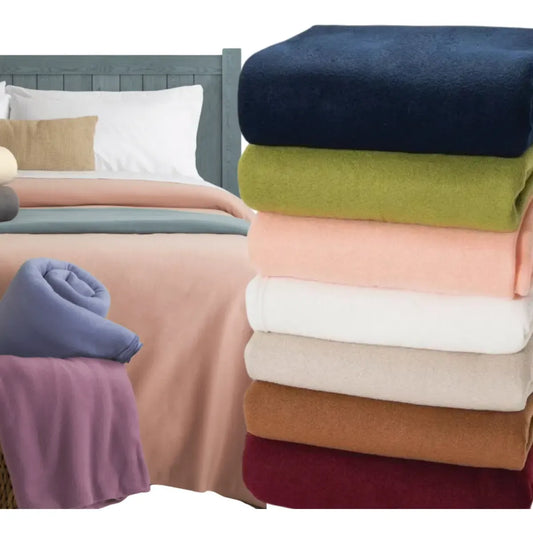 Frazada Polar Termica Antipeling 1½ Plaza Fabricante Colores