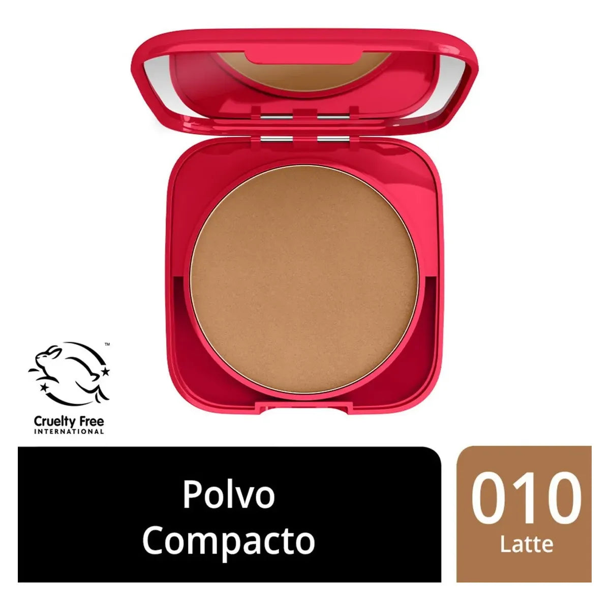 Rimmel Base Compacta Lasting Finish Masaromas Tono 010..Latte