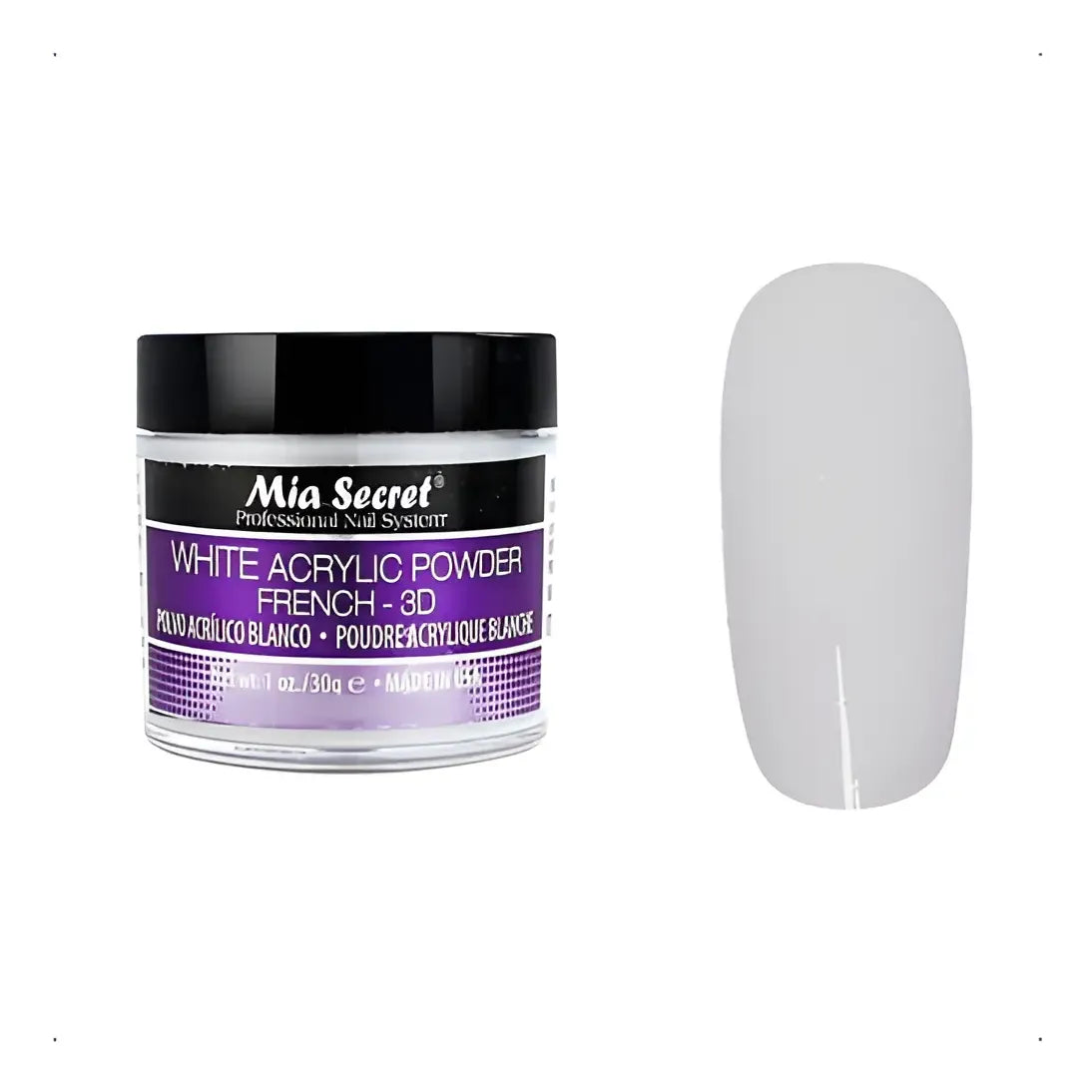 Mia Secret Polvo Acrilico 30gr Esculpidas