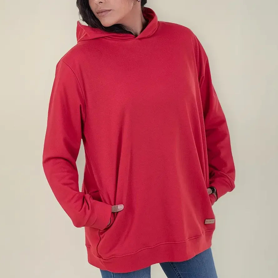 Maxi Buzo Oversize Rustico Liviano Unisex