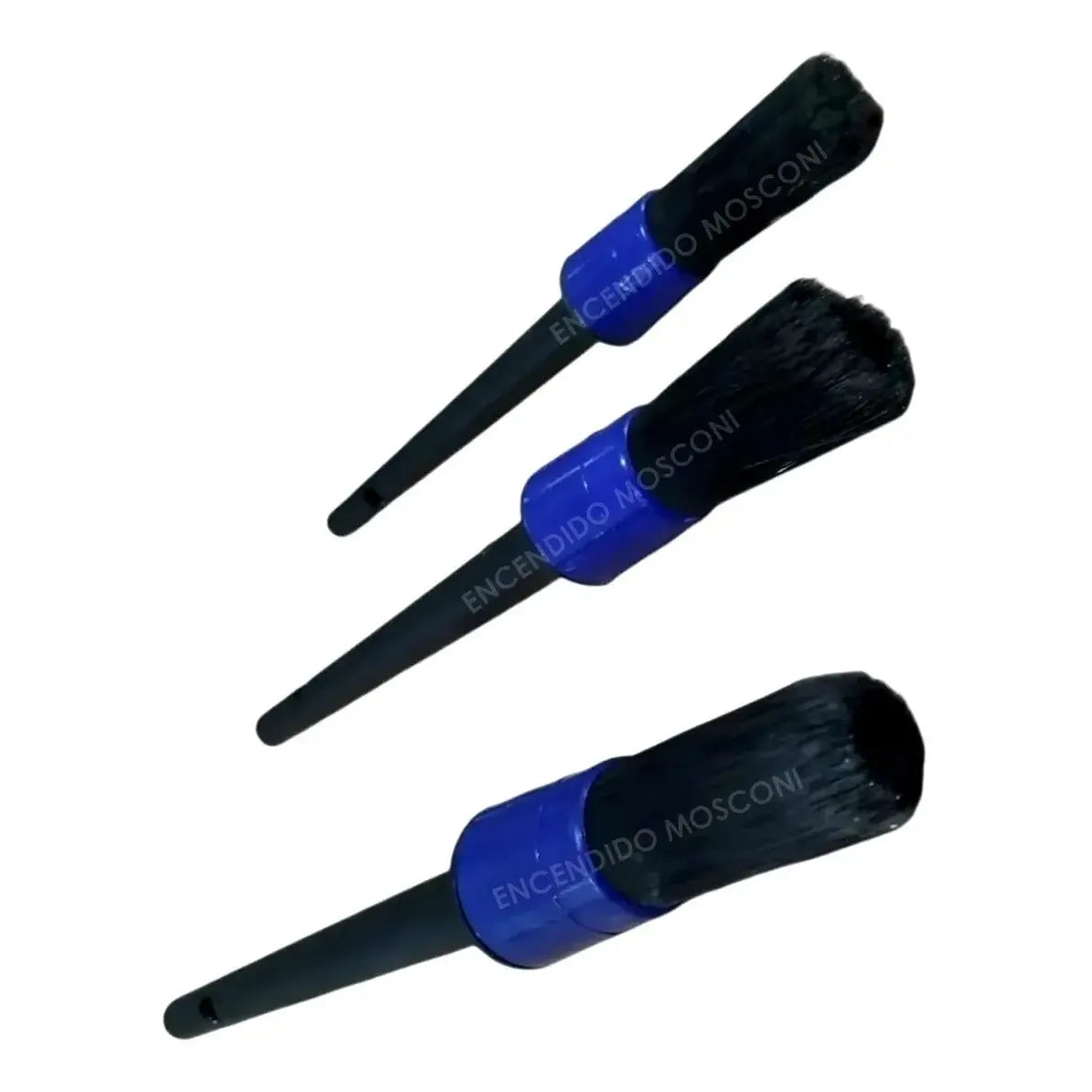 Kit 3 Pinceles Cepillo Brochas Detallado Detailing Laffitte