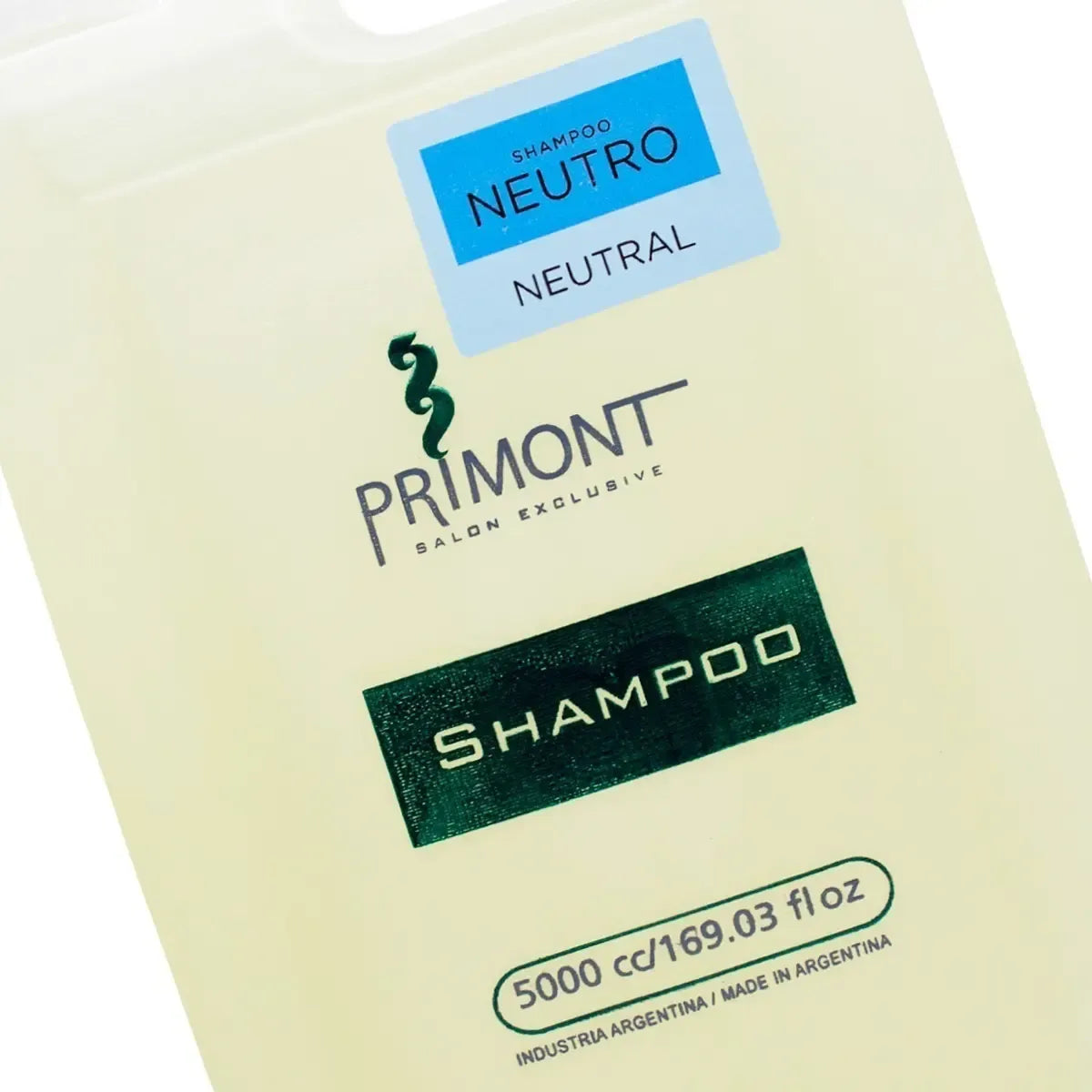 Primont Shampoo Neutro Ph Balanceado Cabello Peluqueria 5lt