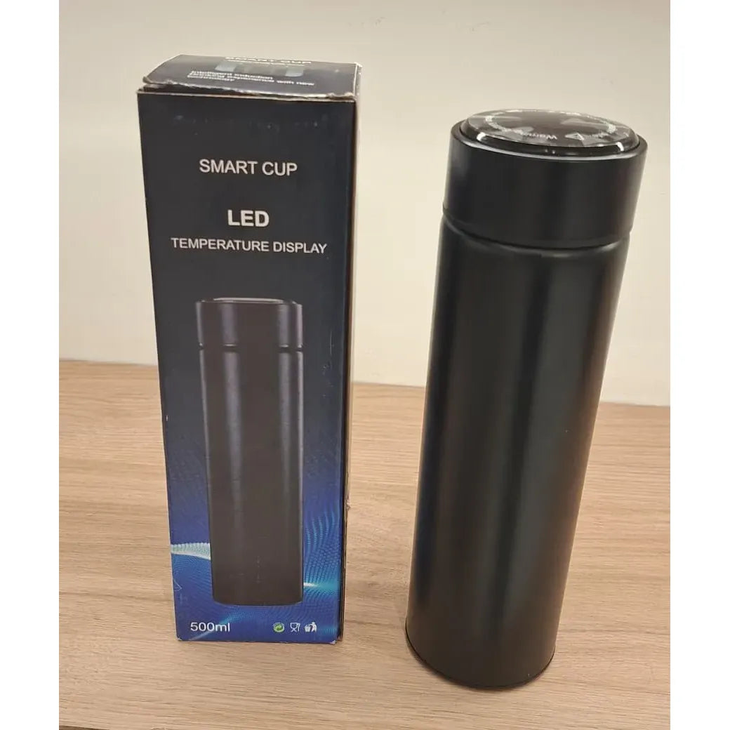 Vaso Termo Inteligente Sensor Digital Temperatura 500ml