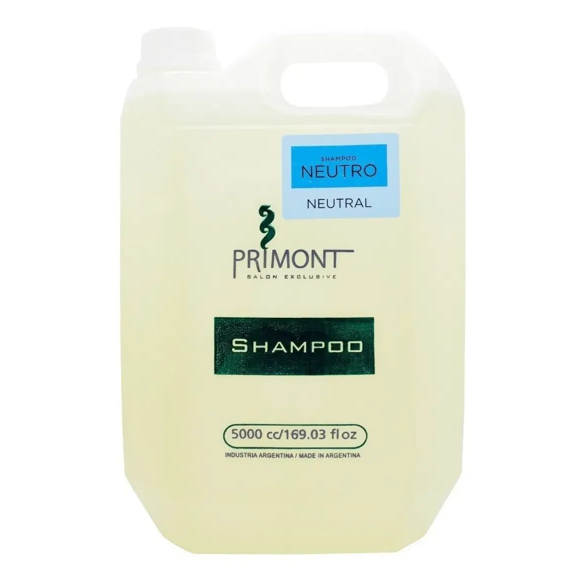 Primont Shampoo Neutro Ph Balanceado Cabello Peluqueria 5lt