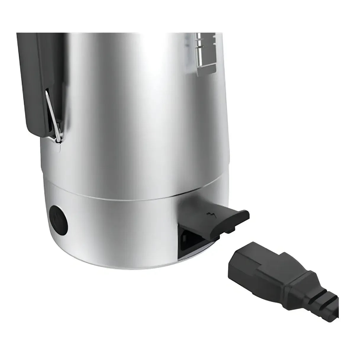 Termo Electrico Peabody Eta1001s A.inox 1l Mate Bombilla P1 Plateado