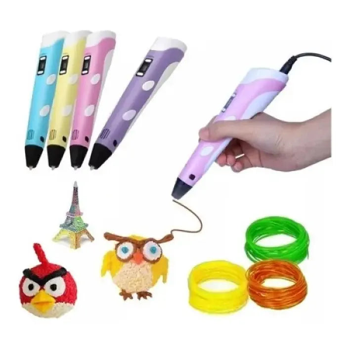 Lápiz 3D Montoya Importadora Lapiz 3D Color Celeste
