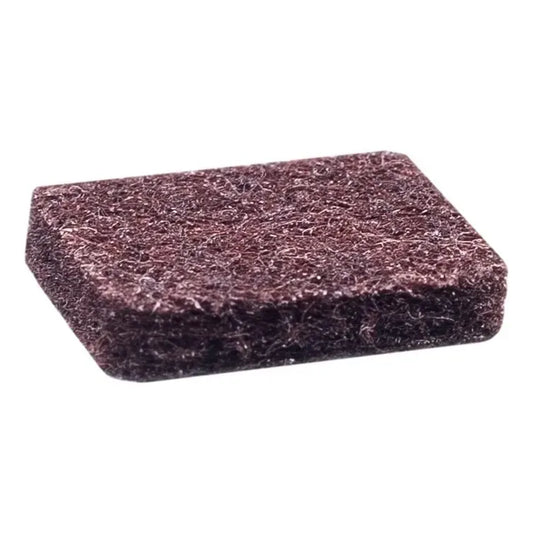 Topetina Suprabond De Fieltro Marrón Cuadrada 30mm Cuadrado