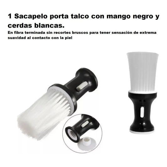 Kit Profesional Barbería Peluquería 12 Piezas Tijeras Navajas 6"