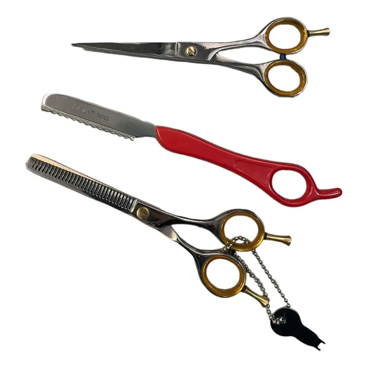 Kit Tijeras Belkys De Corte, Pulir, Navaja + Estuche | Full
