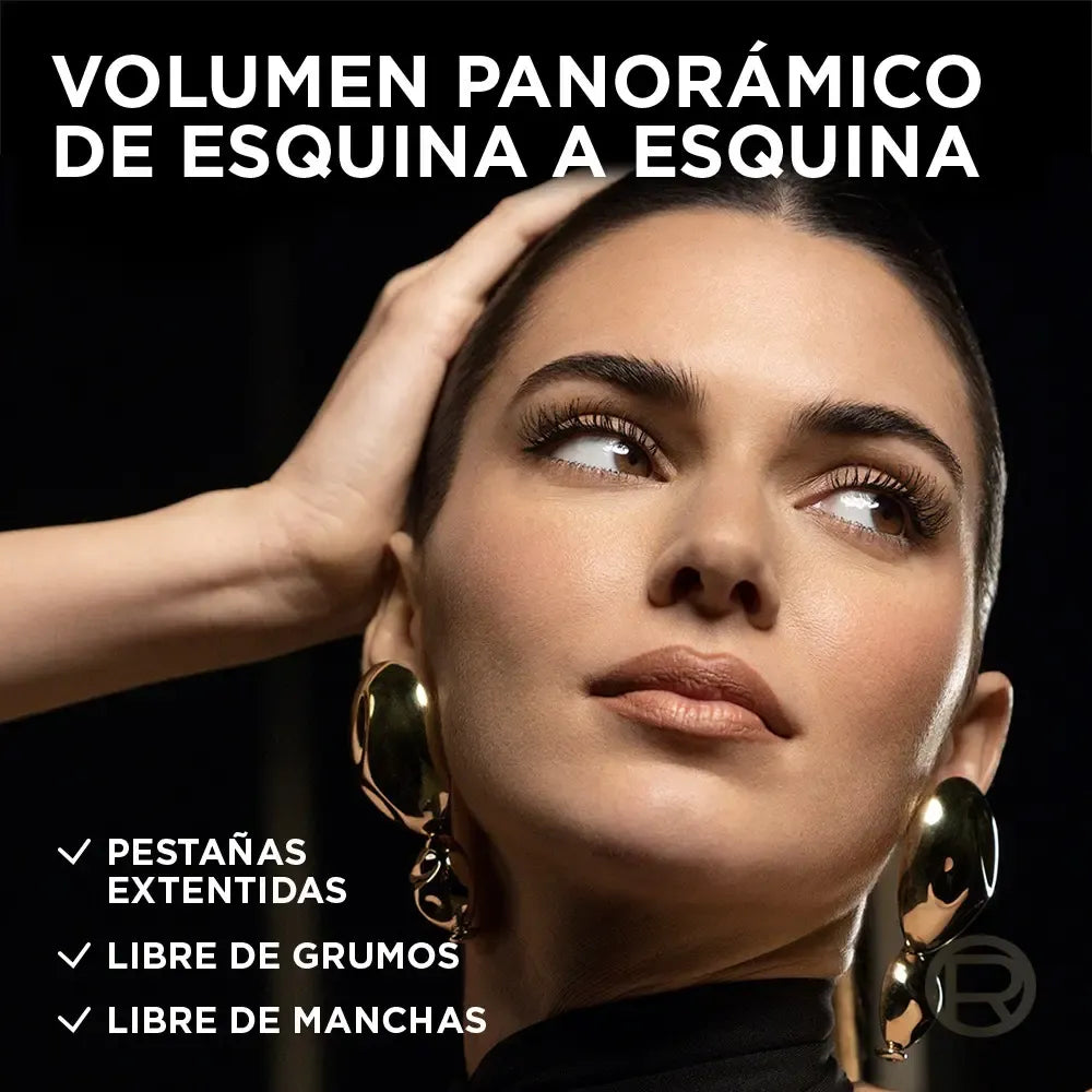 Mascara de Pestañas L'Oréal París Panorama Black Waterproof
