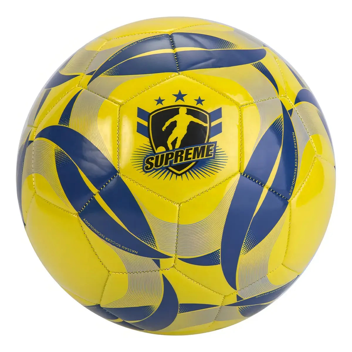 Pelota Futbol Nassau Supreme N5 Blanca Color Negro
