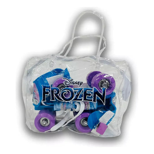 Patines Ajustable 4 Ruedas Frozen Talle 28 Al 32 Original
