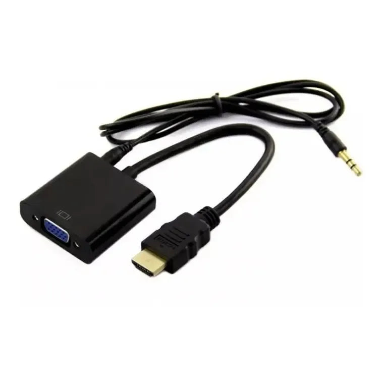 Cable Adaptador Elemax HDMI A VGA Negro 1080p 60Hz Xbox Series S