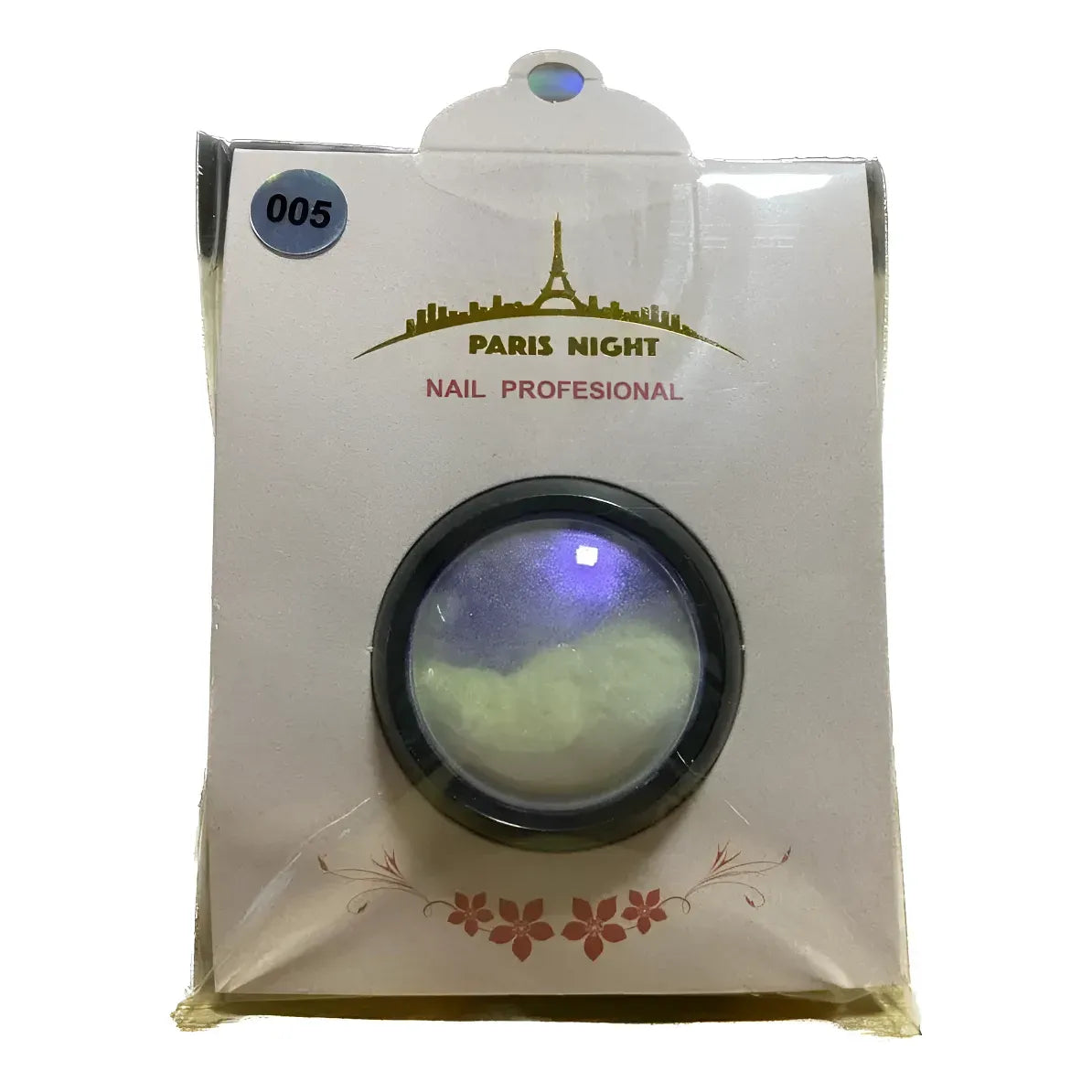 Polvo Aurora Paris Night Decoración De Uñas Esculpidas X1u