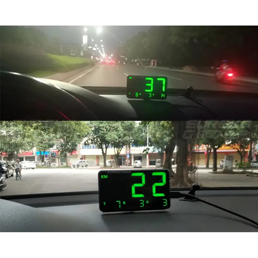 Velocimetro Auto Antiguo Digital Gps Reloj Autometer Tablero