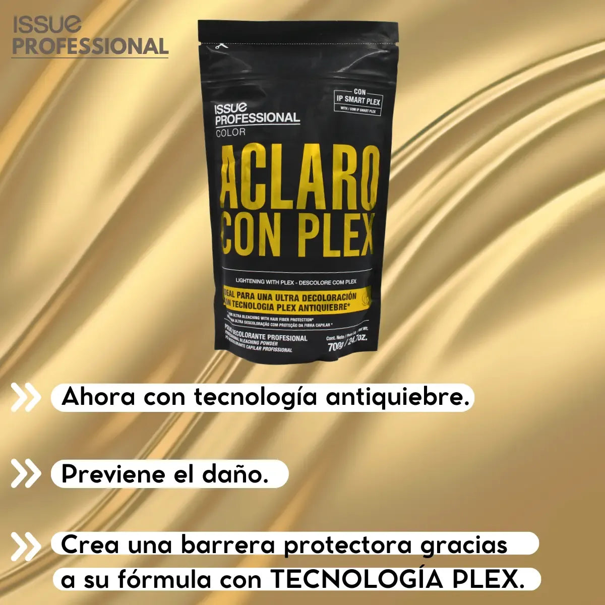 Polvo Decolorante Issue Profesional Aclaro Con Plex 700gr