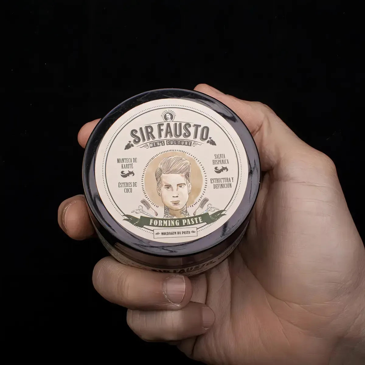 Sir Fausto Men's Culture Forming Paste Cera Modelante X 50ml