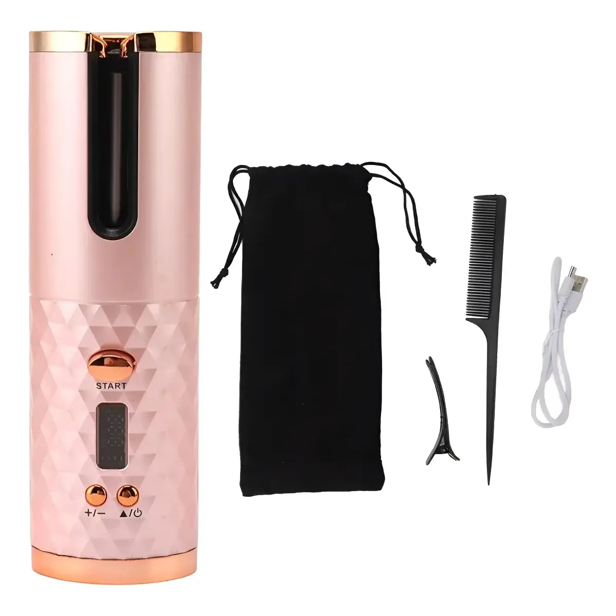 Rizadora Portatil Recargable Usb, Rizos Y Ondas