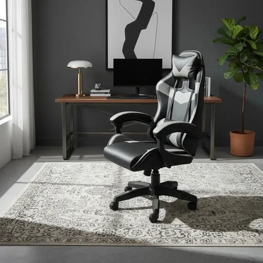 Silla Gamer Pc Escritorio - Sillón Ergonómico Reclinable Scp