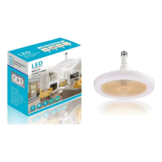 Lampara Ventilador De Techo Aromaterapia Con Control Cp-fs01