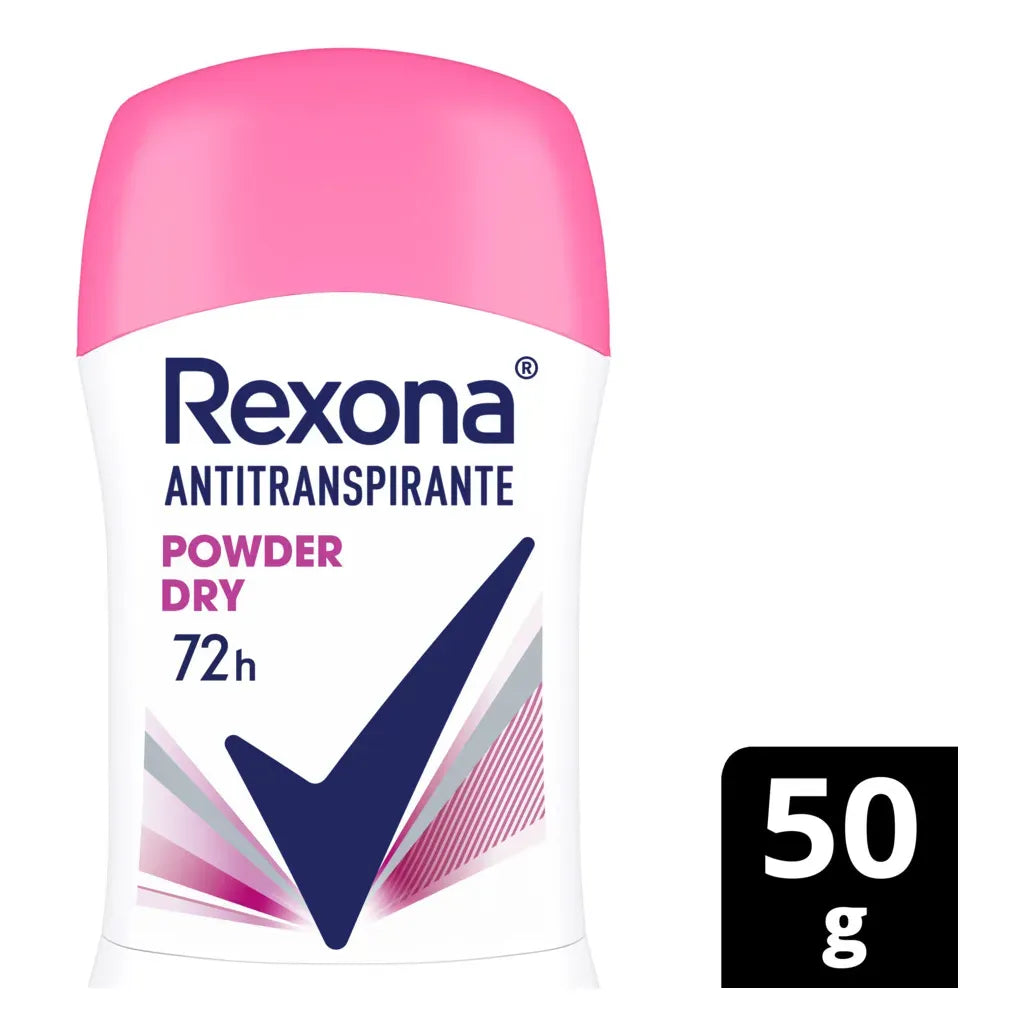 Desodorante Antitranspirante Rexona Powder Dry En Barra 50 G Powder