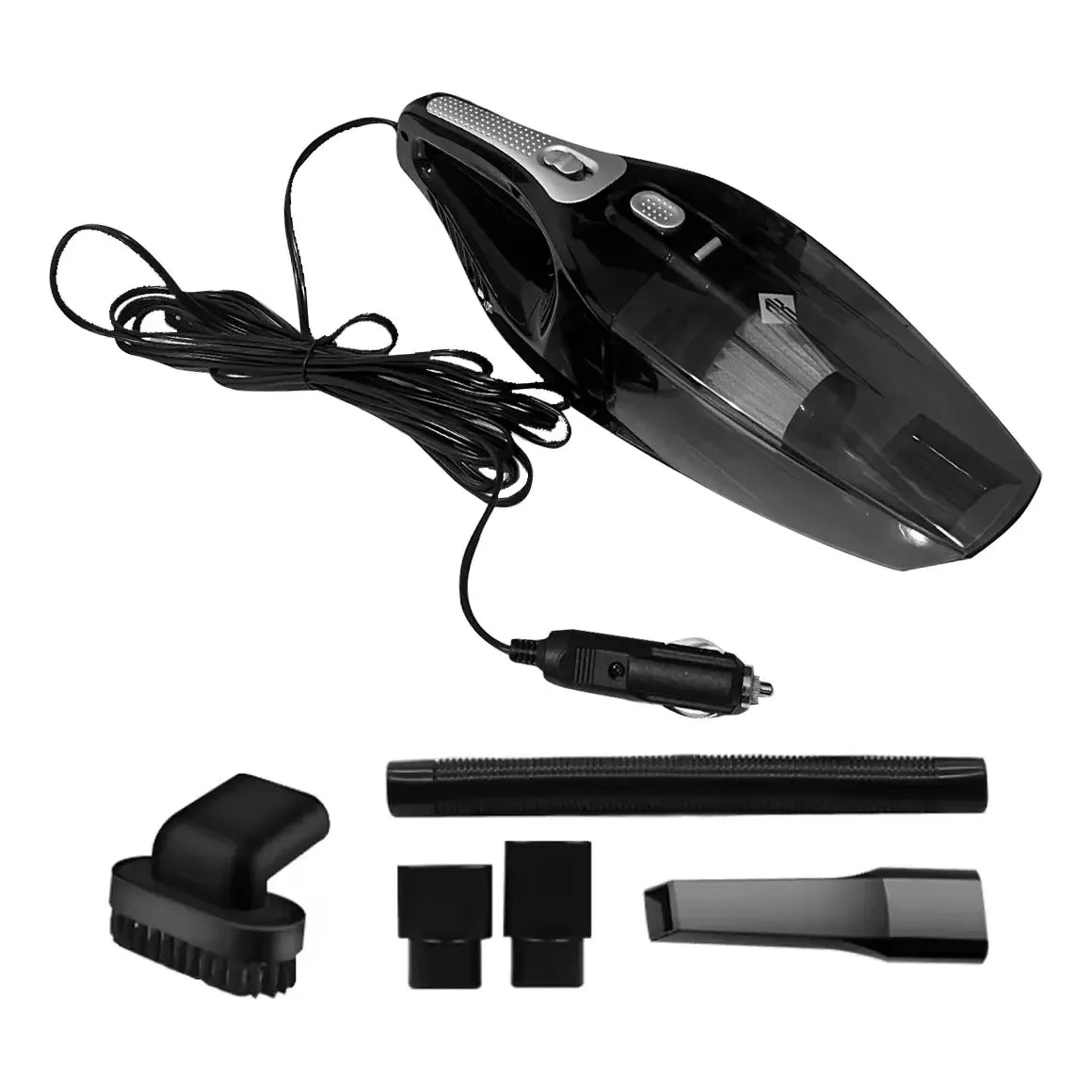 Aspiradora De Mano Filtro Cable Portatil Auto 120w Toma 12v