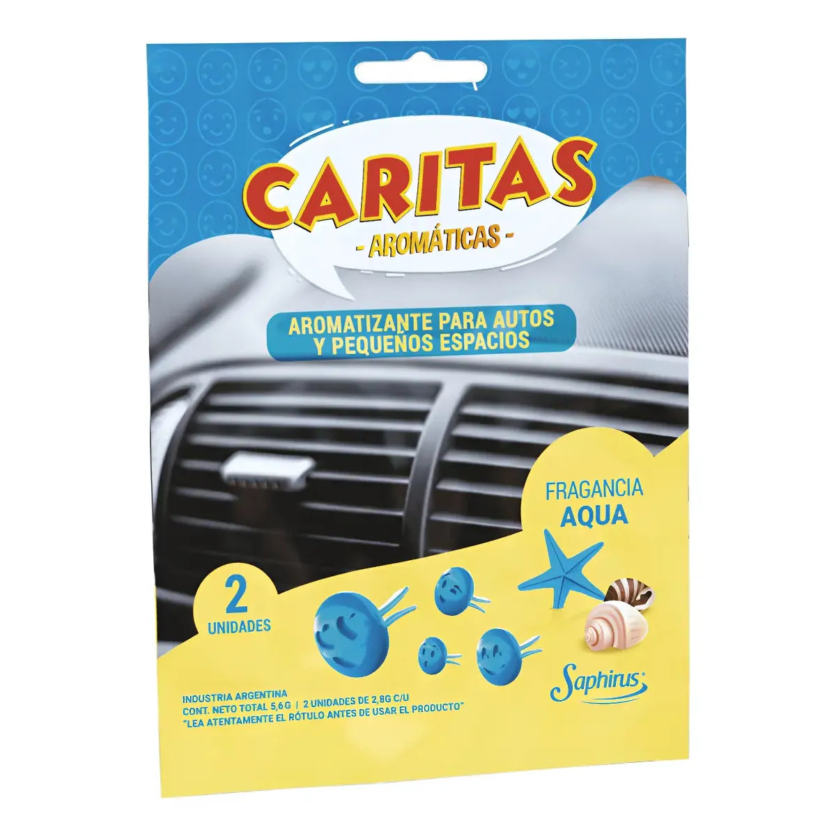Aromatizador Auto Saphirus Aromatizante Vehiculo Route 66 X2