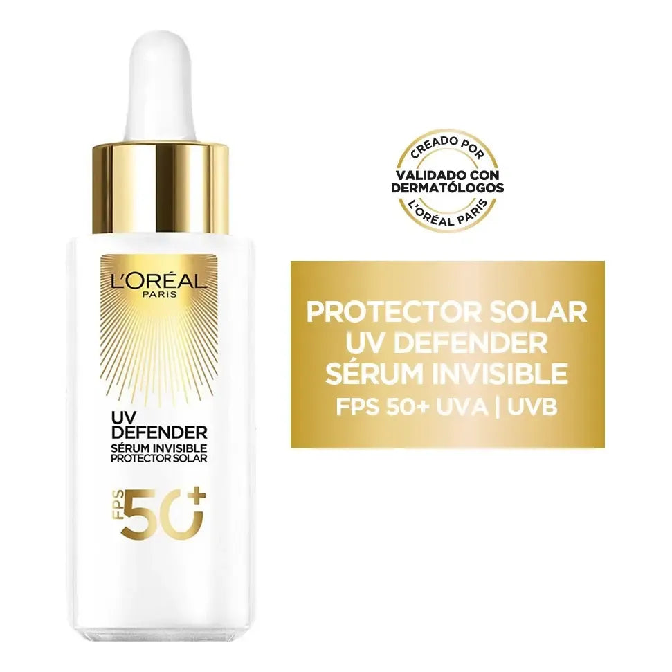 Protector Solar L'oréal Paris Uv Defender Sérum Fps 50+