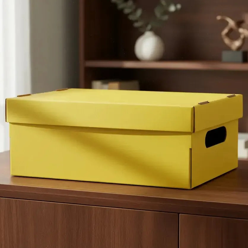Caja Chica Organizadora De Cartón Barnizada