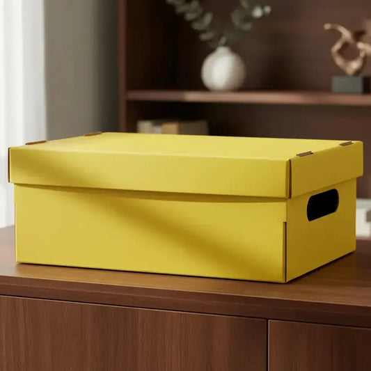 Caja Chica Organizadora De Cartón Barnizada