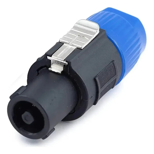 10 Conectores Ficha Speakon 4 Contactos Para Cable Bafle
