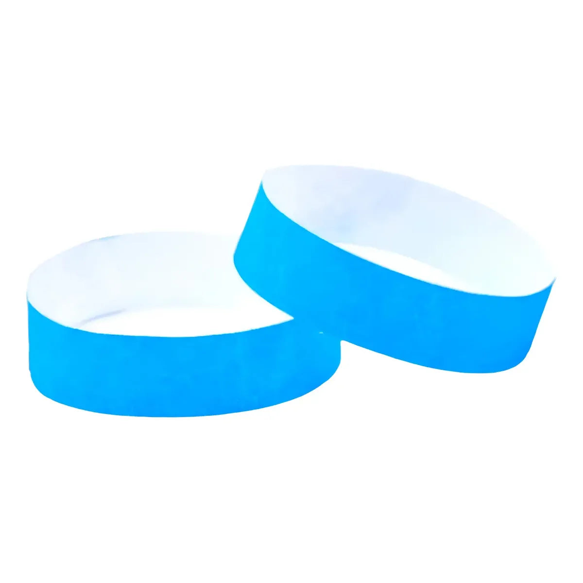 100 Pulseras De Tela Tyvek Seguridad Eventos Vip Fluo Lisas