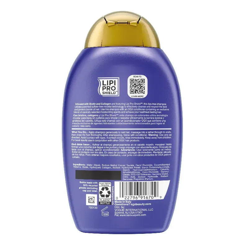 OGX BIOTINA & COLLAGENO SHAMPOO x385ml